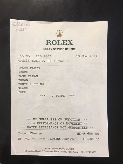 rolex receipt 2021|Rolex watches for sale.